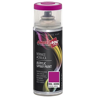 Peinture Multi-Surfaces Ambro-Sol RAL 4006 Violet Pourpre - Intérieur/Extérieur - Publicité Peinture Multi-Surfaces Ambro-Sol RAL 4006 Violet Pourpre - Intérieur/Extérieur - Publicité