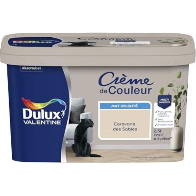 Dulux Valentine - Crème De Couleur Caravane des Sables - Publicité Dulux Valentine - Crème De Couleur Caravane des Sables - Publicité