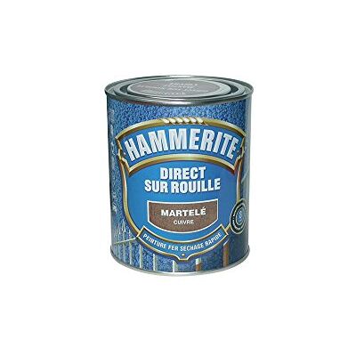 Peinture métallique martelée cuivre Hammerite - 0.75L - Peinture - Publicité Peinture métallique martelée cuivre Hammerite - 0.75L - Peinture - Publicité