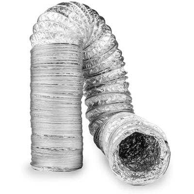 SYSTERM Conduites d'air flexibles en aluminium pour ventilation Ø 250 mm. Tuyau flexible en aluminium, tuyau de ventilation, longueur 10 m, plage de température : de -30 °C à +140 °C (Ø250 mm) - Publicité SYSTERM Conduites d'air flexibles en aluminium pour ventilation Ø 250 mm. Tuyau flexible en aluminium, tuyau de ventilation, longueur 10 m, plage de température : de -30 °C à +140 °C (Ø250 mm) - Publicité