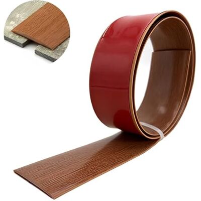 GUOGLZ Bande De Transition De Sol Autocollante, 4, 5, 7,6 Cm De Large, Bande De Recouvrement En Vinyle Pour Couvrir Les Espaces Entre Les Sols En Bois, Les Carreaux(Teak,4cm x 200cm) - Publicité GUOGLZ Bande De Transition De Sol Autocollante, 4, 5, 7,6 Cm De Large, Bande De Recouvrement En Vinyle Pour Couvrir Les Espaces Entre Les Sols En Bois, Les Carreaux(Teak,4cm x 200cm) - Publicité