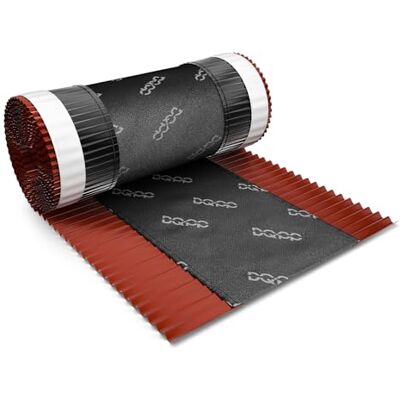DQ-PP 5m x 320mm Brun rouge closoir ventilé RAL 8012 - Publicité DQ-PP 5m x 320mm Brun rouge closoir ventilé RAL 8012 - Publicité