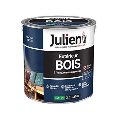 JULIEN - Solvant bois satin 2.5L 5013 - Bleu cobalt - Publicité JULIEN - Solvant bois satin 2.5L 5013 - Bleu cobalt - Publicité