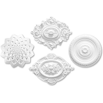 MARBET DESIGN - R-11 - 59x31 cm - Rosace de plafond - Publicité MARBET DESIGN - R-11 - 59x31 cm - Rosace de plafond - Publicité