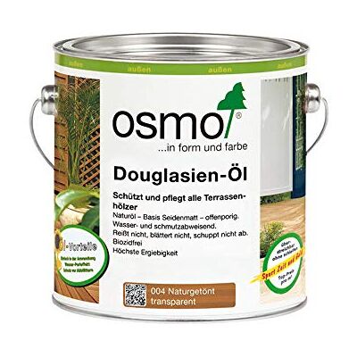 Osmo Huile de sapin de Douglas 004 pour terrasse 2,5 l - Publicité Osmo Huile de sapin de Douglas 004 pour terrasse 2,5 l - Publicité