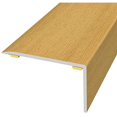FORESTEA Nez de Marche alu antidérapant adhésif Coloris (33) chêne Antique LG 135cm x larg 4cm x 2,5cm - Publicité FORESTEA Nez de Marche alu antidérapant adhésif Coloris (33) chêne Antique LG 135cm x larg 4cm x 2,5cm - Publicité