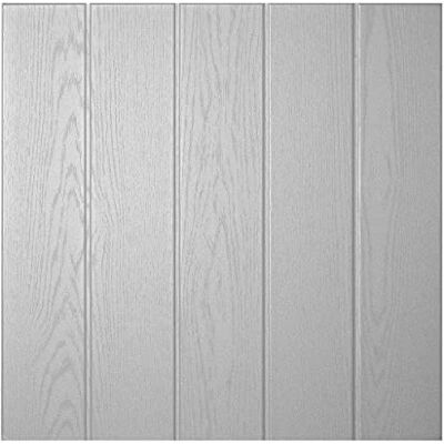 Decosa Dalle de plafond ATHEN polystyrène effet bois-couleur gris clair 50 x 50 cm 10 sachets (=20 m2) - Publicité Decosa Dalle de plafond ATHEN polystyrène effet bois-couleur gris clair 50 x 50 cm 10 sachets (=20 m2) - Publicité