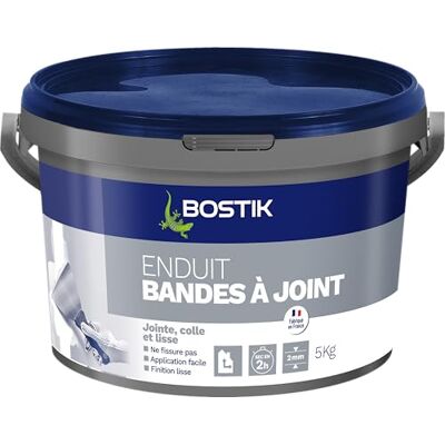 Enduit de jointoiement Bostik 5kg - Matériau de construction - Publicité Enduit de jointoiement Bostik 5kg - Matériau de construction - Publicité