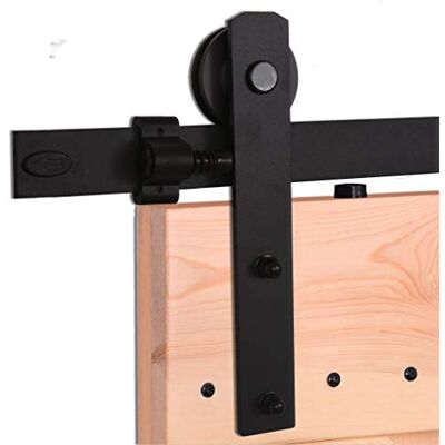CCJH 9.6FT/2.9M Kit Rail Porte Coulissante Systeme Porte Coulissante, Ensemble Industriel pour Porte Coulissante Interieur - Publicité CCJH 9.6FT/2.9M Kit Rail Porte Coulissante Systeme Porte Coulissante, Ensemble Industriel pour Porte Coulissante Interieur - Publicité