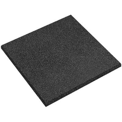 vidaXL Dalles de Protection Anti-Chute 12 pcs Noir 50 x 50 cm, Revêtement extérieur Moderne, Dalles durables pour la sécurité, Surface écolo pour Aire de Jeux, Tapis en Caoutchouc Solide - Publicité vidaXL Dalles de Protection Anti-Chute 12 pcs Noir 50 x 50 cm, Revêtement extérieur Moderne, Dalles durables pour la sécurité, Surface écolo pour Aire de Jeux, Tapis en Caoutchouc Solide - Publicité