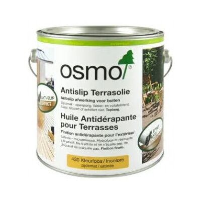 Osmo Huile antidérapante pour terrasses 430 Incolore 2,5 Litres - Publicité Osmo Huile antidérapante pour terrasses 430 Incolore 2,5 Litres - Publicité