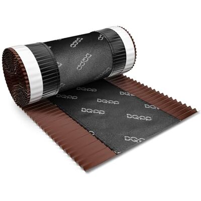 DQ-PP 5m x 390mm Brun chocolat closoir ventilé RAL 8017 - Publicité DQ-PP 5m x 390mm Brun chocolat closoir ventilé RAL 8017 - Publicité