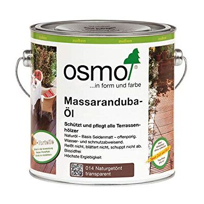 Osmo Huile Massaranduba 014 Naturel Teinté Satiné 2.5l - Publicité Osmo Huile Massaranduba 014 Naturel Teinté Satiné 2.5l - Publicité