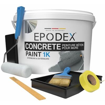 EPODEX 1K Peinture béton & accessoires, 1kg Gris anthracite Pastel - Publicité EPODEX 1K Peinture béton & accessoires, 1kg Gris anthracite Pastel - Publicité