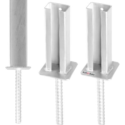 KOTARBAU® 2 x Support De Poteau Support Poteau Bois en Acier Galvanisé Support Poteau À Enfoncer 60x40 Pied Poteau Réglable Fixation Poteau Bois Platine Poteau Bois Support Poteau À Enfoncer - Publicité KOTARBAU® 2 x Support De Poteau Support Poteau Bois en Acier Galvanisé Support Poteau À Enfoncer 60x40 Pied Poteau Réglable Fixation Poteau Bois Platine Poteau Bois Support Poteau À Enfoncer - Publicité