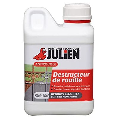 JULIEN OT'ROUILLE Détachant de Rouille - 0,5L - Gris - Publicité JULIEN OT'ROUILLE Détachant de Rouille - 0,5L - Gris - Publicité