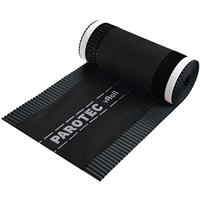 Parotec Closoir de faîtage de ventilation de qualité supérieure Rouleau de faîtage aluminium + non-tissé 390 mm x 5 m (anthracite) - Publicité Parotec Closoir de faîtage de ventilation de qualité supérieure Rouleau de faîtage aluminium + non-tissé 390 mm x 5 m (anthracite) - Publicité
