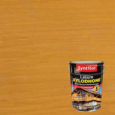 Syntilor - Impregnante Alta Protezione Gel - Rovere Chiaro - 5L - imprégnant gel bois - Publicité Syntilor - Impregnante Alta Protezione Gel - Rovere Chiaro - 5L - imprégnant gel bois - Publicité