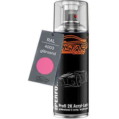 TRISTARcolor RAL 4003 Erikaviolett brillant Bombe de peinture acrylique 2K aérosol peinture à vaporiser peinture à pulvériser 400 ml séchage rapide - Publicité TRISTARcolor RAL 4003 Erikaviolett brillant Bombe de peinture acrylique 2K aérosol peinture à vaporiser peinture à pulvériser 400 ml séchage rapide - Publicité