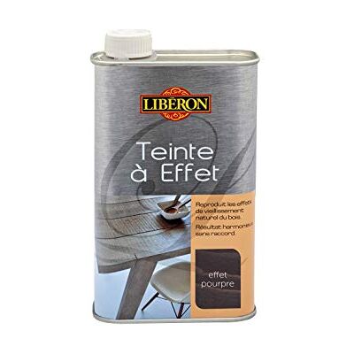 Libéron Teinte à effet pour bois, Effet pourpré, 0,5L - Publicité Libéron Teinte à effet pour bois, Effet pourpré, 0,5L - Publicité