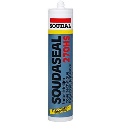Soudal SOUDA Seal 270hs, Construction festelastischer Colle Sur Base de Hybrid Polymère, Cartouche?: 290 ml (différentes couleurs) - Publicité Soudal SOUDA Seal 270hs, Construction festelastischer Colle Sur Base de Hybrid Polymère, Cartouche?: 290 ml (différentes couleurs) - Publicité