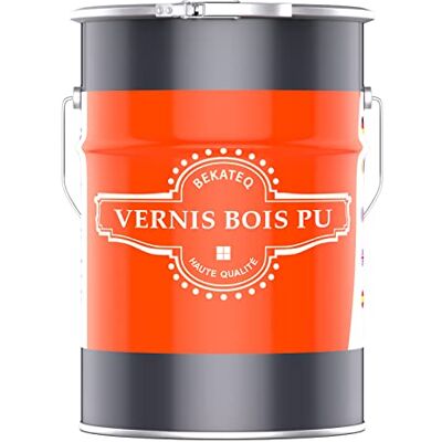 BEKATEQ LS-150 Vernis bois PU monocomposant 10l Blanc satiné I Pour escaliers, parquets, meubles & bateaux I Résistant aux intempéries, à l'eau douce et à l'eau de mer avec protection UV - Publicité BEKATEQ LS-150 Vernis bois PU monocomposant 10l Blanc satiné I Pour escaliers, parquets, meubles & bateaux I Résistant aux intempéries, à l'eau douce et à l'eau de mer avec protection UV - Publicité