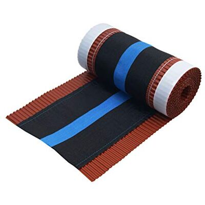 Parotec Bandes de faîtage Premium xRoll 310 mm Ral 8004 Rouge Brique Ruban de ventilation et d’étanchéité pour toits, rouleau 5 m Aluminium plissé & tissu non tissé haute performance - Publicité Parotec Bandes de faîtage Premium xRoll 310 mm Ral 8004 Rouge Brique Ruban de ventilation et d’étanchéité pour toits, rouleau 5 m Aluminium plissé & tissu non tissé haute performance - Publicité