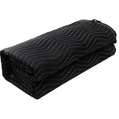 VEVOR Couverture Insonorisante 2438x2032 mm Grande Couverture Isolation Acoustique Studio à Œillets Tissu Tissé Polyester Couverture Absorption Sonore pour Bloquer Lumière Bruit, Protéger Meuble, Noir - Publicité VEVOR Couverture Insonorisante 2438x2032 mm Grande Couverture Isolation Acoustique Studio à Œillets Tissu Tissé Polyester Couverture Absorption Sonore pour Bloquer Lumière Bruit, Protéger Meuble, Noir - Publicité