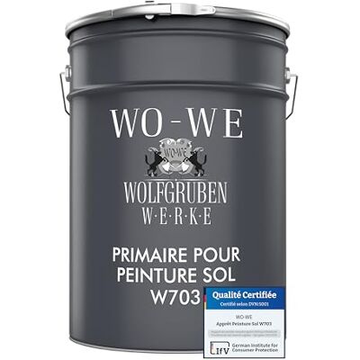 WO-WE Primaire spécial pour peinture sol W703 Haute adhérence Revêtements époxy, acryliques 2,5KG - Publicité WO-WE Primaire spécial pour peinture sol W703 Haute adhérence Revêtements époxy, acryliques 2,5KG - Publicité
