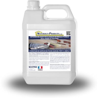 MATPRO Imperméabilisant écologique matériaux poreux, sols, murs et façades 2 L Blanc laiteux - Publicité MATPRO Imperméabilisant écologique matériaux poreux, sols, murs et façades 2 L Blanc laiteux - Publicité