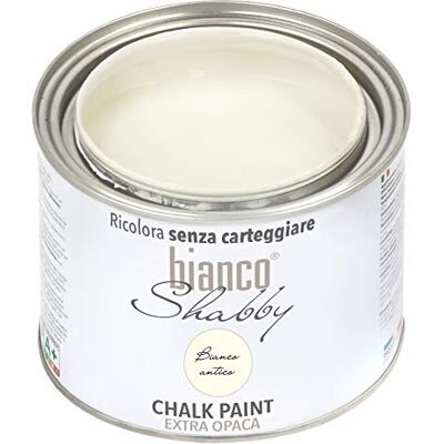 BiancoShabby - Extra Opaca - Blanc antique - Publicité BiancoShabby - Extra Opaca - Blanc antique - Publicité