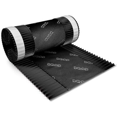 DQ-PP 5m x 390mm Noir foncé closoir ventilé RAL 9005 - Publicité DQ-PP 5m x 390mm Noir foncé closoir ventilé RAL 9005 - Publicité