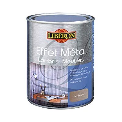 Libéron LIBERON Effet métal pour meubles et lambris, Fer blanc, 1L - Publicité Libéron LIBERON Effet métal pour meubles et lambris, Fer blanc, 1L - Publicité