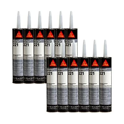 Sika Sikaflex 221 Mastic Haute Résistance - Noir - Publicité Sika Sikaflex 221 Mastic Haute Résistance - Noir - Publicité