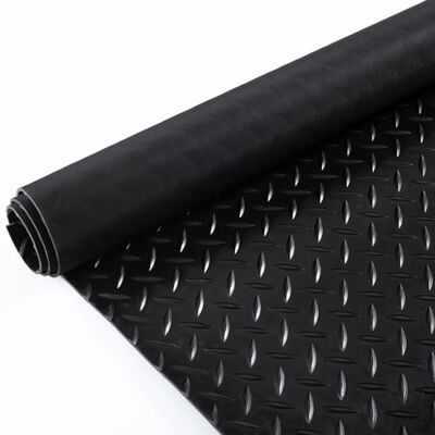ANRO Tapis de protection en caoutchouc avec picots 100 cm- Tapis de sol, Caoutchouc SBR., Aspect tôle larme, 180 x 100cm - Publicité ANRO Tapis de protection en caoutchouc avec picots 100 cm- Tapis de sol, Caoutchouc SBR., Aspect tôle larme, 180 x 100cm - Publicité