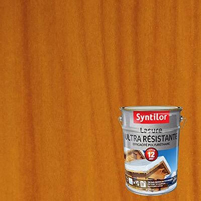 Syntilor - Lasure Ultra résistante - Light Oak - 5L - Wood Stain - Publicité Syntilor - Lasure Ultra résistante - Light Oak - 5L - Wood Stain - Publicité