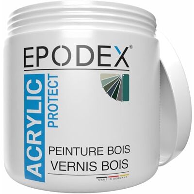 EPODEX ACRYLIC PROTECT, peinture meubles Noir foncé - Publicité EPODEX ACRYLIC PROTECT, peinture meubles Noir foncé - Publicité