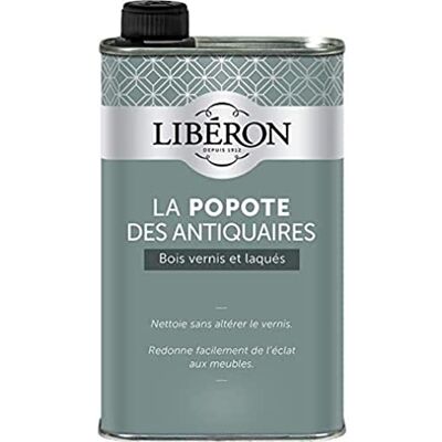 Libéron La popote des antiquaires bois vernis et laqués 0,5L - Publicité Libéron La popote des antiquaires bois vernis et laqués 0,5L - Publicité