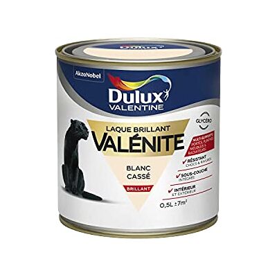 Dulux Valentine - Laque Valénite Brillant - Blanc cassé - 0,5L - Paint - Publicité Dulux Valentine - Laque Valénite Brillant - Blanc cassé - 0,5L - Paint - Publicité