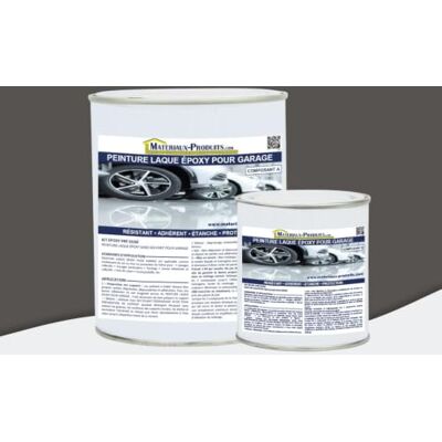 MATPRO Peinture Laque Epoxy pour Garage 1 Kg Gris basalte - Publicité MATPRO Peinture Laque Epoxy pour Garage 1 Kg Gris basalte - Publicité