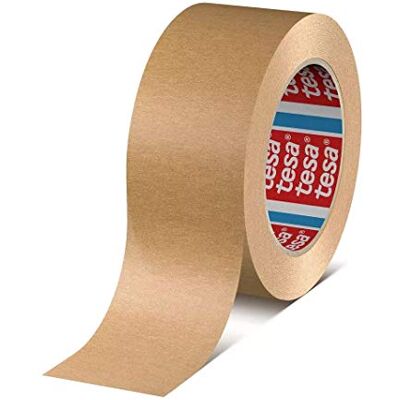 Tesa 4713 Rouleau de ruban adhésif en papier, 50 mm x 50 m (50 mm, marron, 1 rouleau) - Publicité Tesa 4713 Rouleau de ruban adhésif en papier, 50 mm x 50 m (50 mm, marron, 1 rouleau) - Publicité