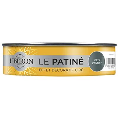 Liberon - Le Patiné Gris Cendré - 150ml - Ciré - Peinture - Publicité Liberon - Le Patiné Gris Cendré - 150ml - Ciré - Peinture - Publicité