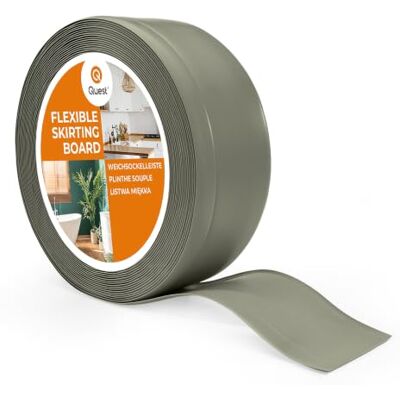 Garmin Plinthe Souple PVC 70 x 20 mm Imperméable Vert olive, 5 m Bande de finition murale, résiste à l'eau et aux moisissures, pose facile sans perçage, salon, cuisine & salle de bain - Publicité Garmin Plinthe Souple PVC 70 x 20 mm Imperméable Vert olive, 5 m Bande de finition murale, résiste à l'eau et aux moisissures, pose facile sans perçage, salon, cuisine & salle de bain - Publicité