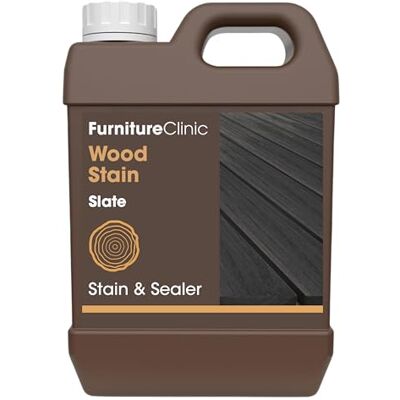 Furniture Clinic Teinte à Bois (Ardoise) – Séchage Rapide, Haute Concentration, Application Facile pour les Bois Intérieurs & Extérieurs – Base d’Eau 2.5L - Publicité Furniture Clinic Teinte à Bois (Ardoise) – Séchage Rapide, Haute Concentration, Application Facile pour les Bois Intérieurs & Extérieurs – Base d’Eau 2.5L - Publicité