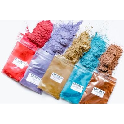EPODEX ® Pigments de couleur métalliques pour résines époxy Remise par quantité - Publicité EPODEX ® Pigments de couleur métalliques pour résines époxy Remise par quantité - Publicité