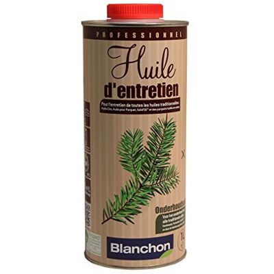 Blanchon Huile d'entretien parquet - Publicité Blanchon Huile d'entretien parquet - Publicité