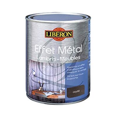Libéron LIBERON Effet métal pour meubles et lambris, Oxydé, 1L - Publicité Libéron LIBERON Effet métal pour meubles et lambris, Oxydé, 1L - Publicité