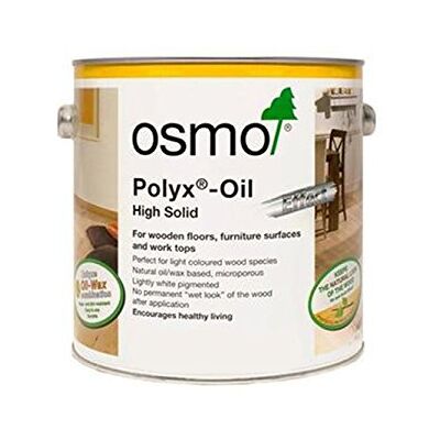 Osmo 3240d 2.5litre Polyx Cire dure à l'huile Rapid – Blanc transparent - Publicité Osmo 3240d 2.5litre Polyx Cire dure à l'huile Rapid – Blanc transparent - Publicité