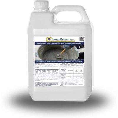MATPRO Entraineur d'air pour béton, mortier, coulis et enduit 1 Kg Marron - Publicité MATPRO Entraineur d'air pour béton, mortier, coulis et enduit 1 Kg Marron - Publicité