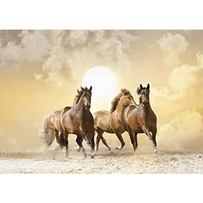 ART Papier peint intissé Chevaux 352 x 250 cm Laine papier peint Salon Chambre Bureau Couloir décoration Peinture murale décor mural moderne 100% FABRIQUÉ EN ALLEMAGNE 9365011a - Publicité ART Papier peint intissé Chevaux 352 x 250 cm Laine papier peint Salon Chambre Bureau Couloir décoration Peinture murale décor mural moderne 100% FABRIQUÉ EN ALLEMAGNE 9365011a - Publicité